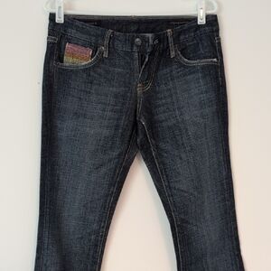 Citizens Of Humanity Dark Blue Boot Cut Jeans
